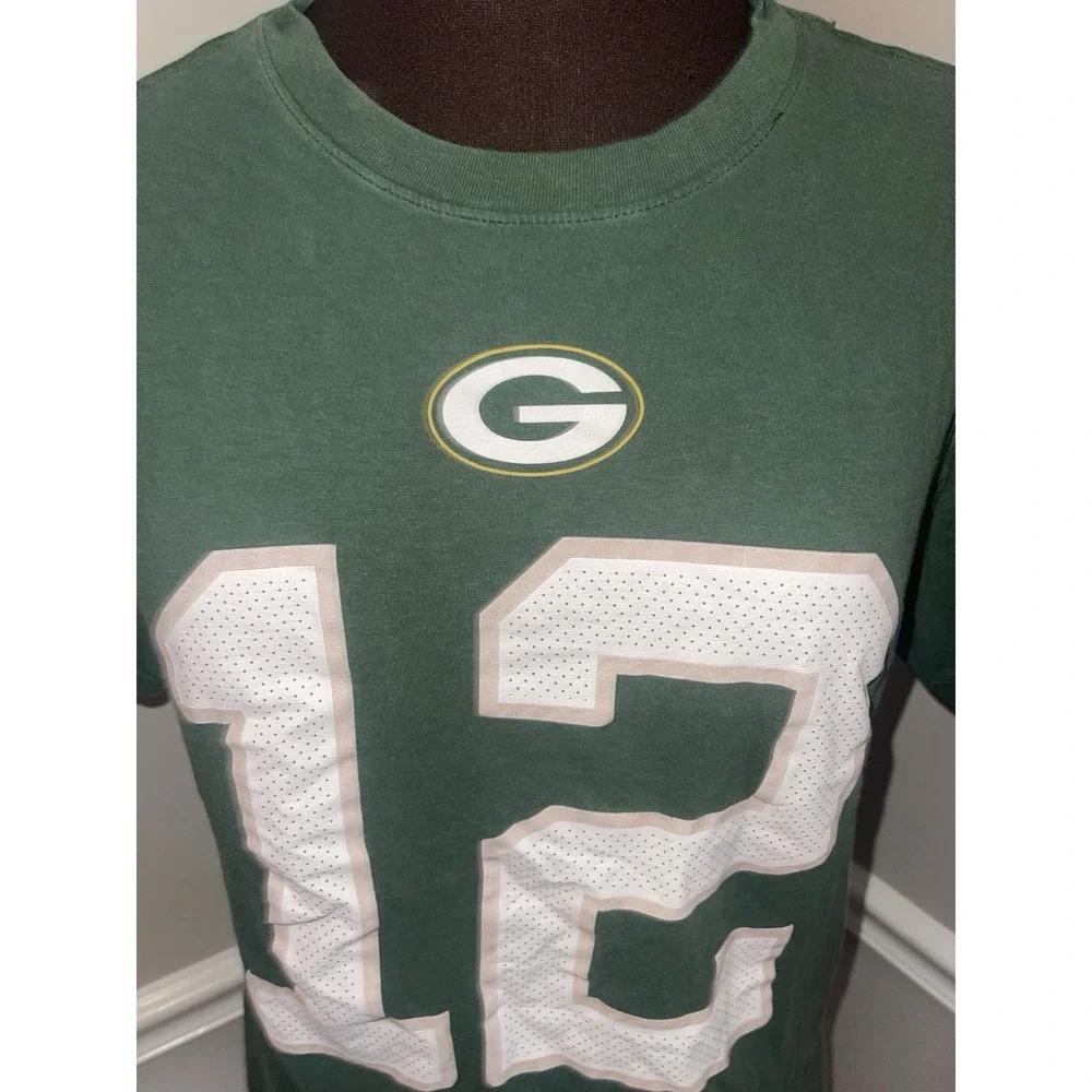 Green Bay‎ Packers Rodgers Shirt Nike Mens Small